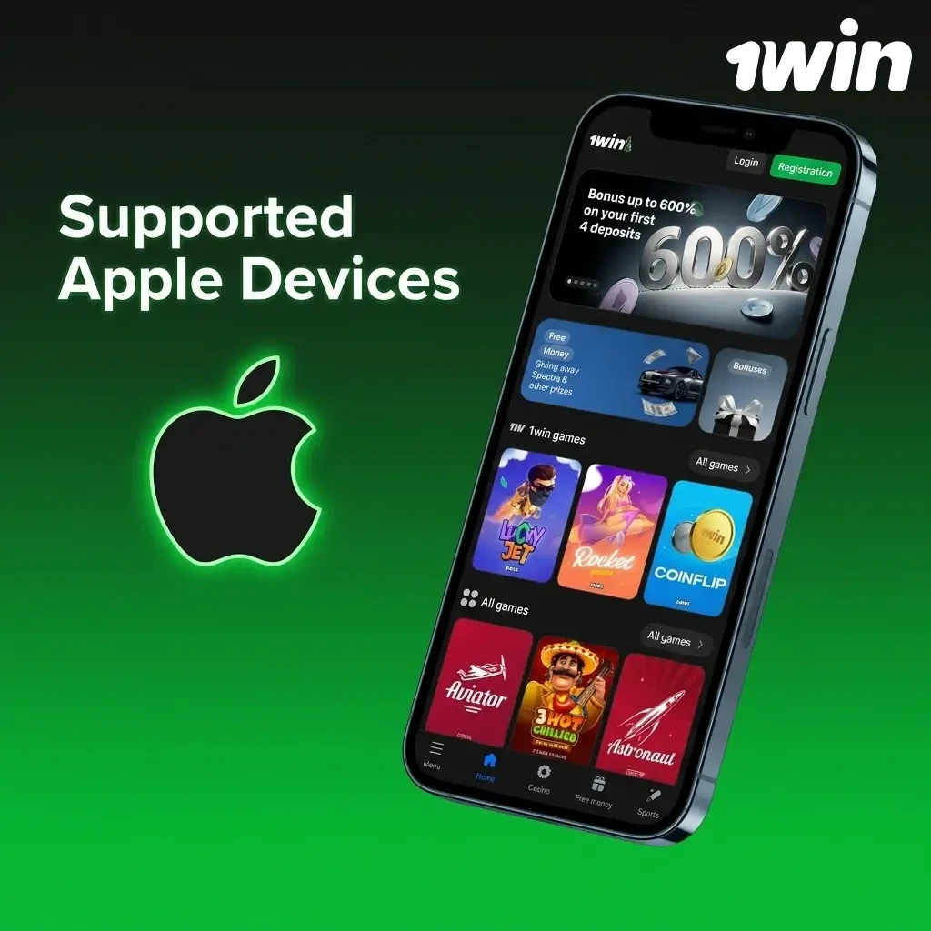 List of 10 supported Apple devices on iOS 12 or later, including iPhone SE, iPhone 12 to 15 series, and iPad Air 5th Gen