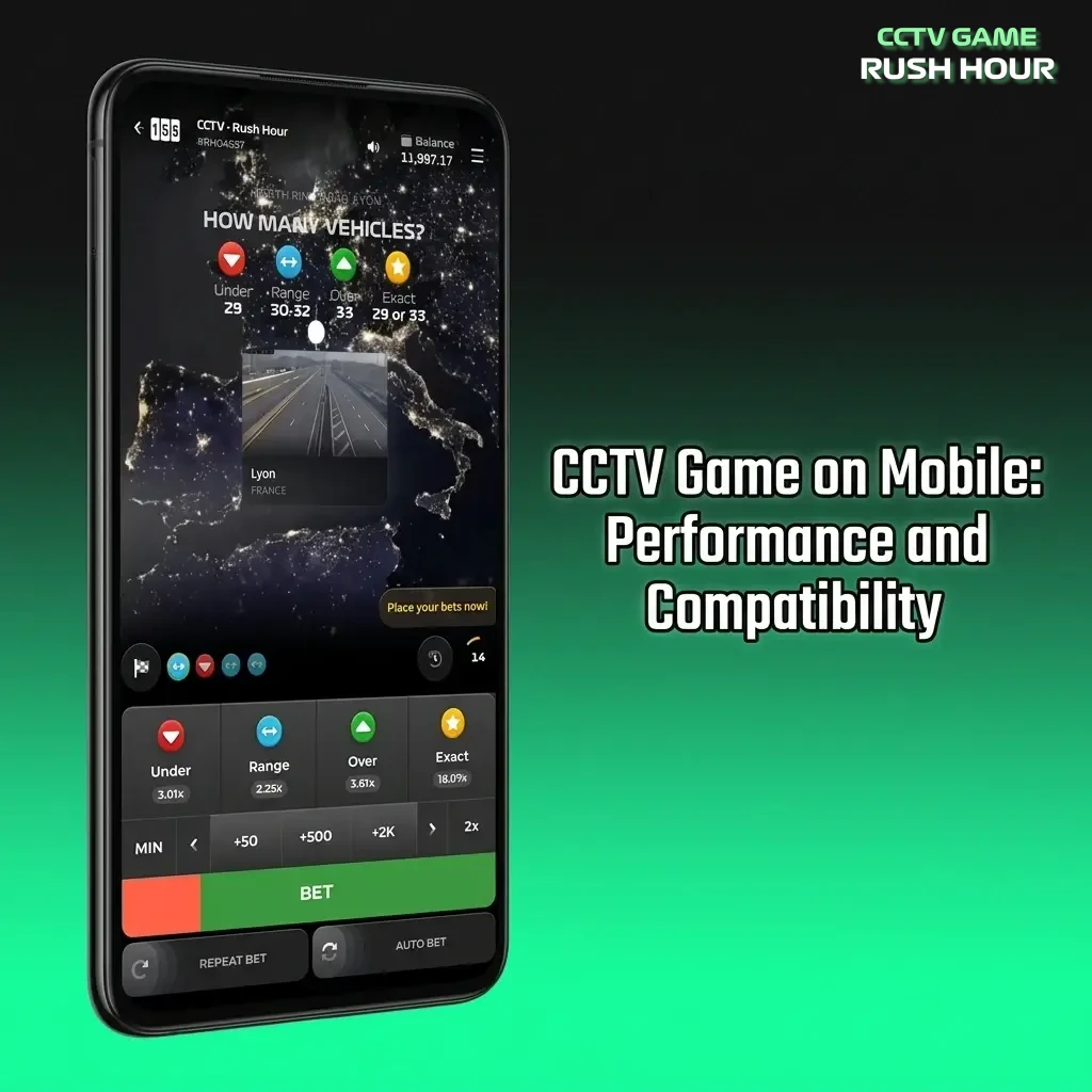 CCTV Game mobile performance on Android and iOS with HTML5 technology, no downloads needed, optimised for Indian players