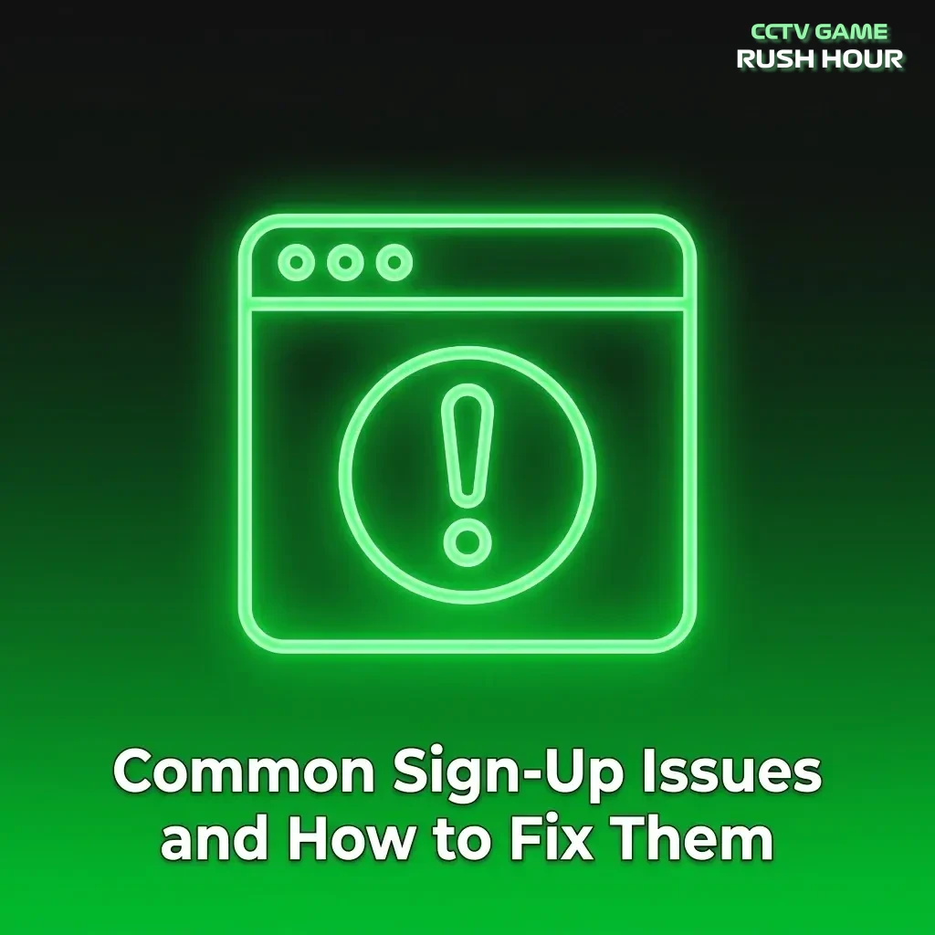 Common sign-up issues fixes for Rush Hour registration including OTP errors, email verification, and document rejection tips