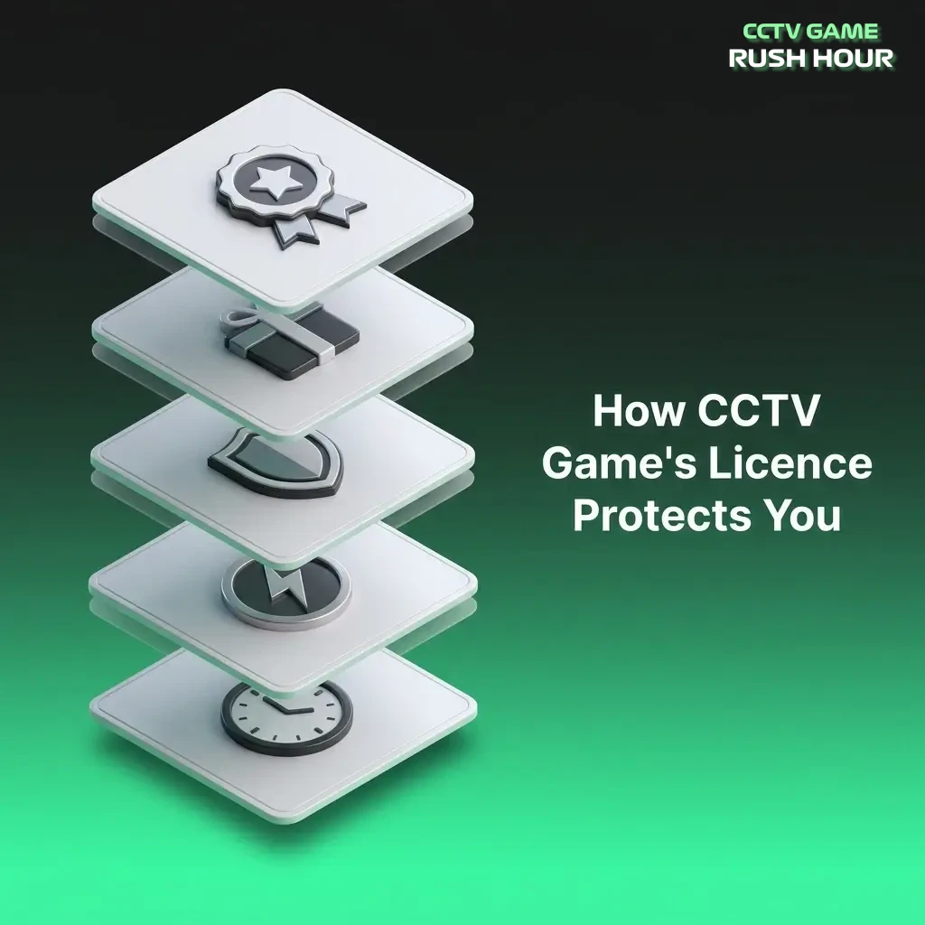 Curaçao eGaming licence and RNG certification protecting CCTV Game players with fair, transparent gameplay standards