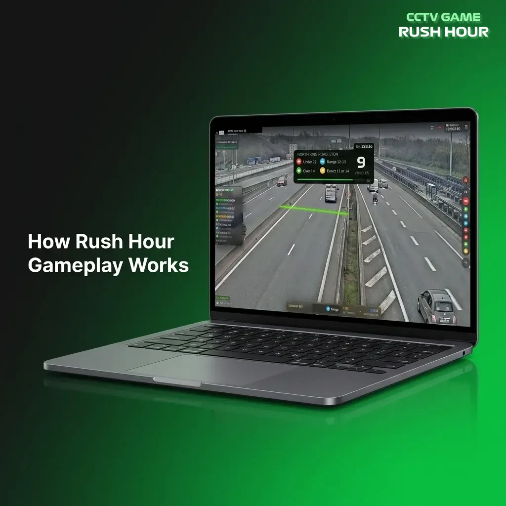 Rush Hour crash game interface showing rising multiplier coefficient with cashout button and bet control panel