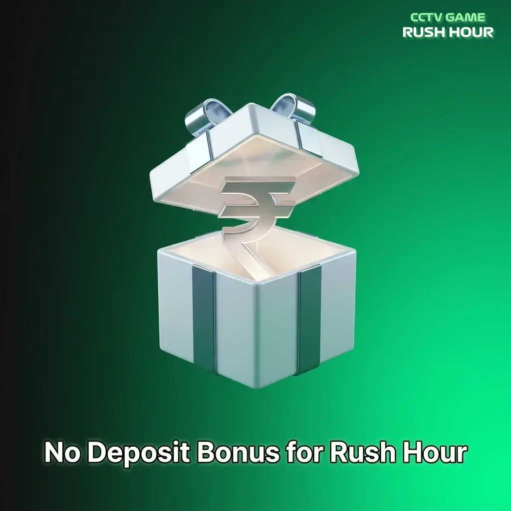 Rush Hour casino no deposit bonus offering free spins or bonus cash upon registration without funding account