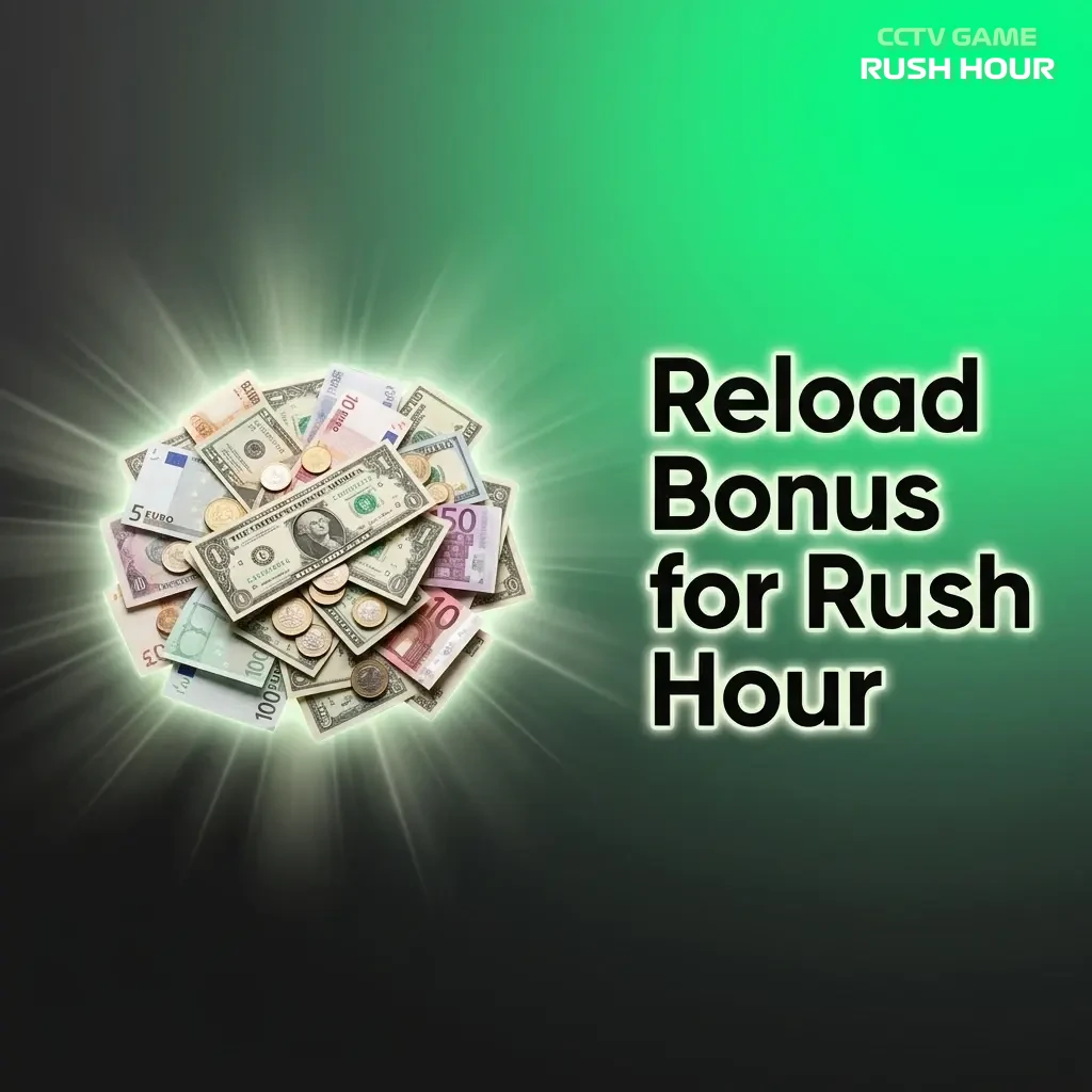 Reload bonus for Rush Hour casino offering 50% match up to ₹10,000 on subsequent deposits for existing players