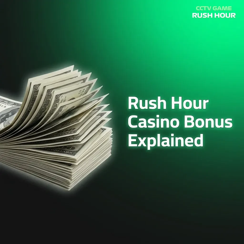 Rush Hour Casino bonus explained with details on wagering requirements, free spins, and welcome deposit match offers