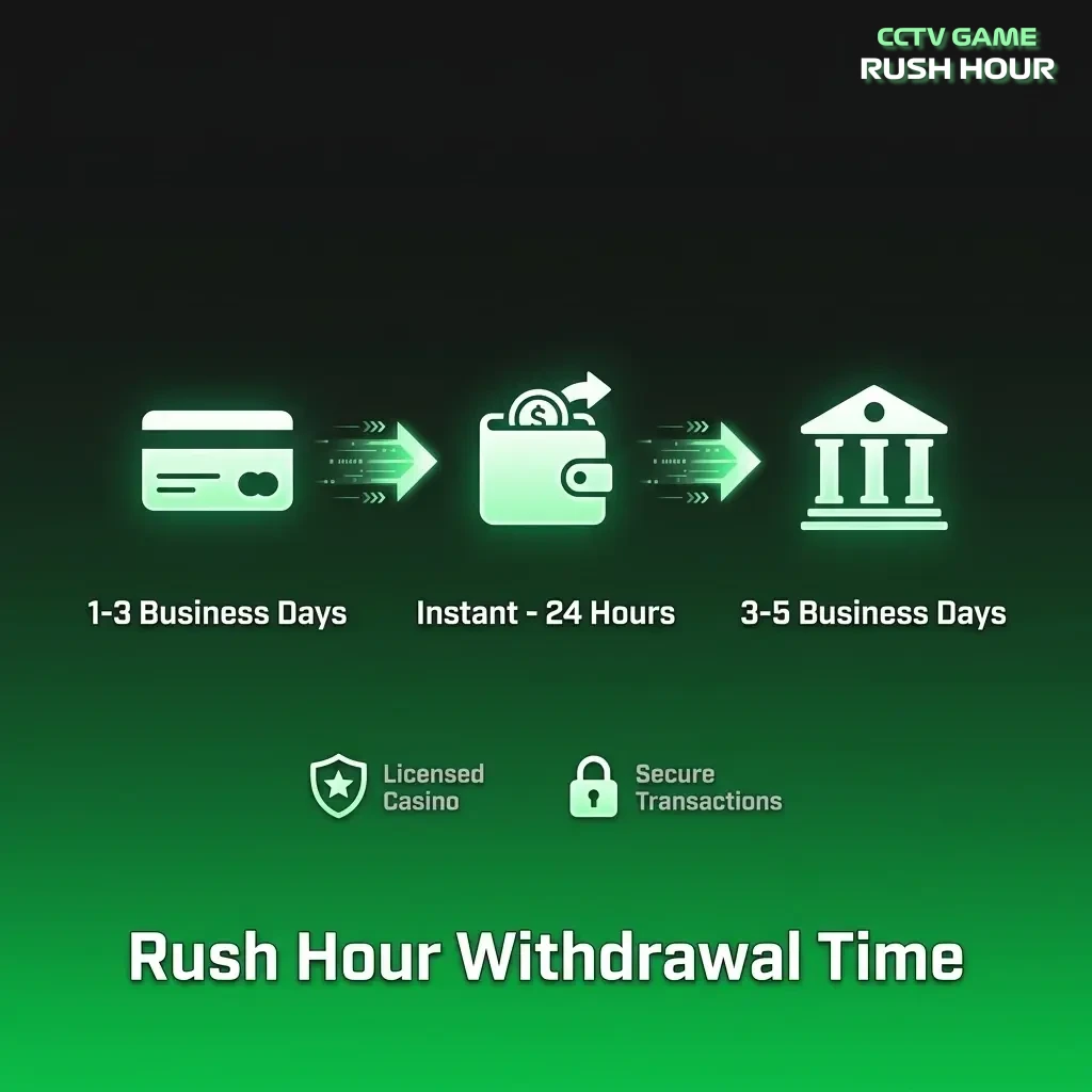 Rush Hour casino withdrawal times by method: UPI, crypto, Neteller, Skrill, and card options explained for Indian players.