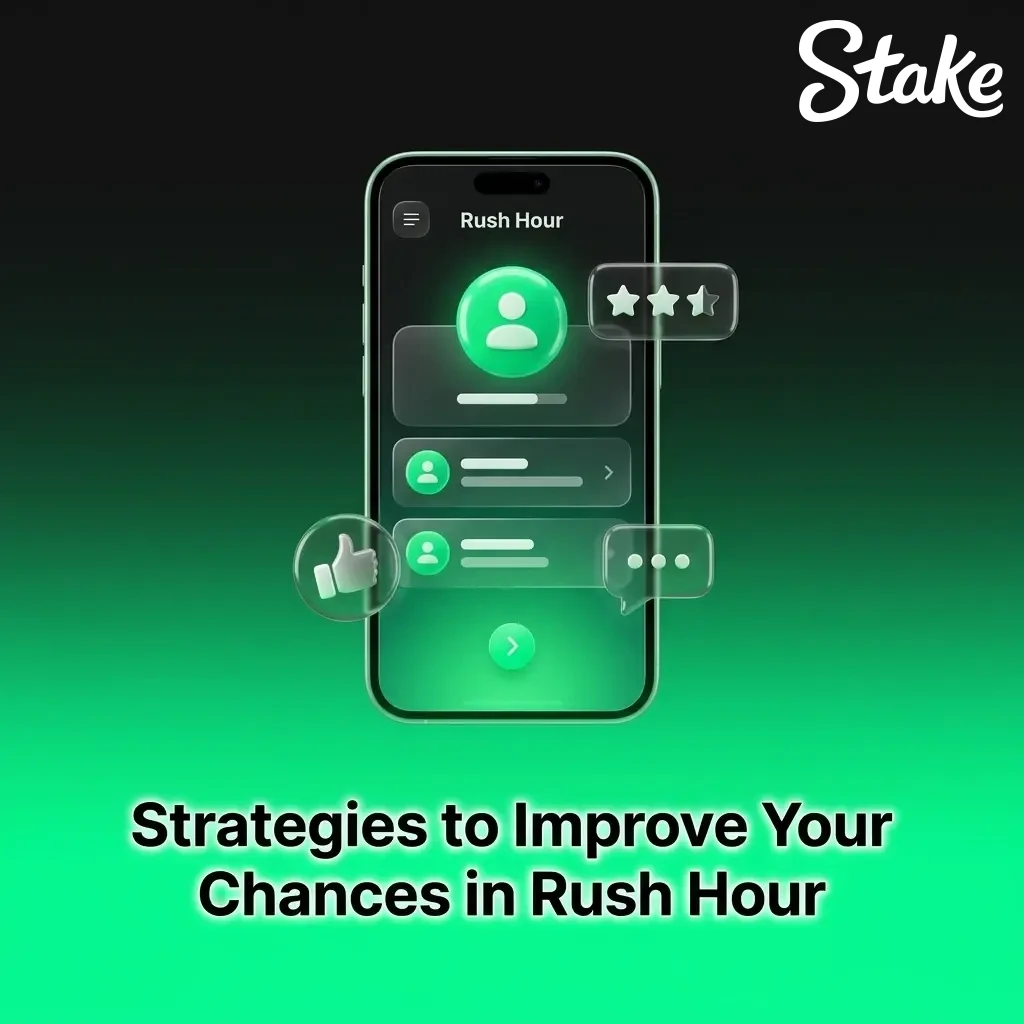 Strategies to improve chances in Rush Hour game including auto cash-out, small bets, and bankroll division tips