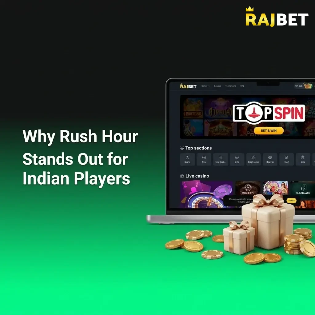 Rush Hour on RajBet crash game features 97% RTP, INR support, and live stats for Indian players