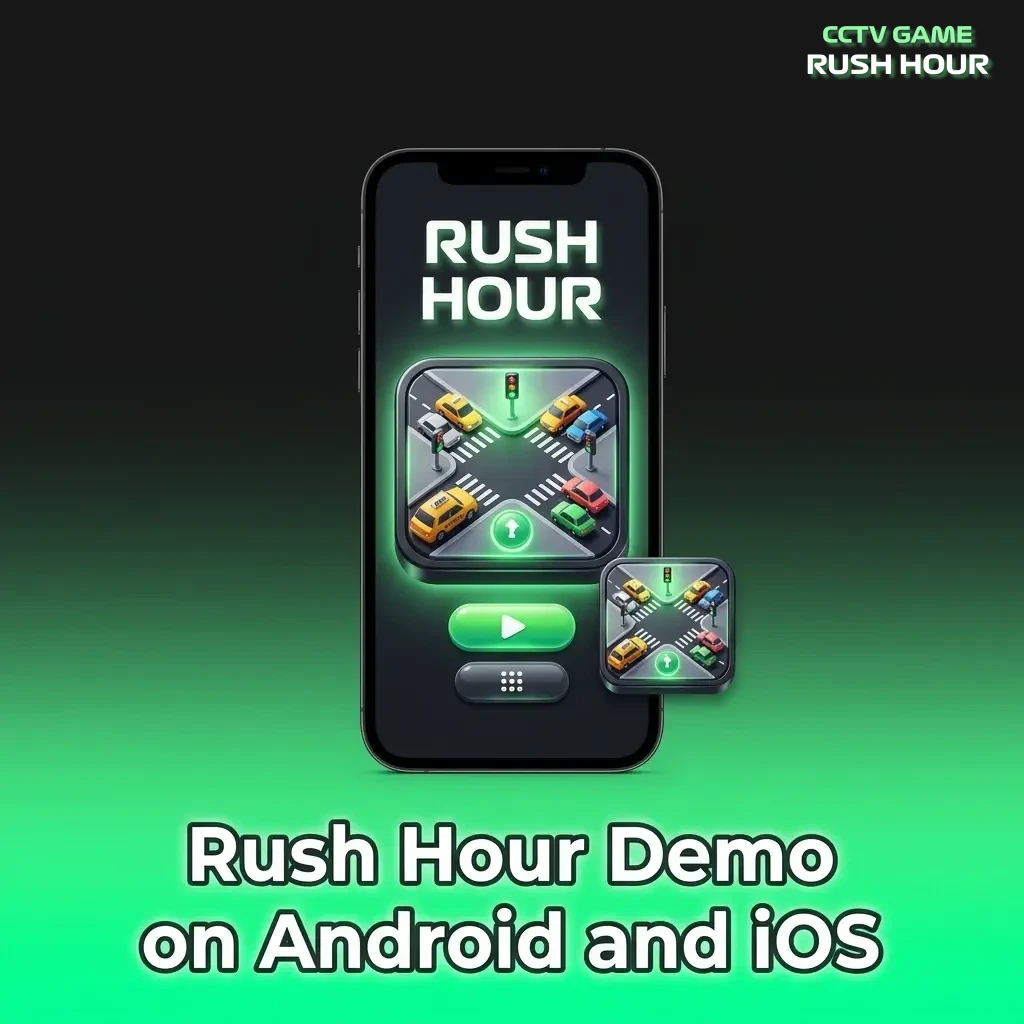 Rush Hour demo accessible on Android and iOS casino apps with optimised mobile screen layout for Indian players