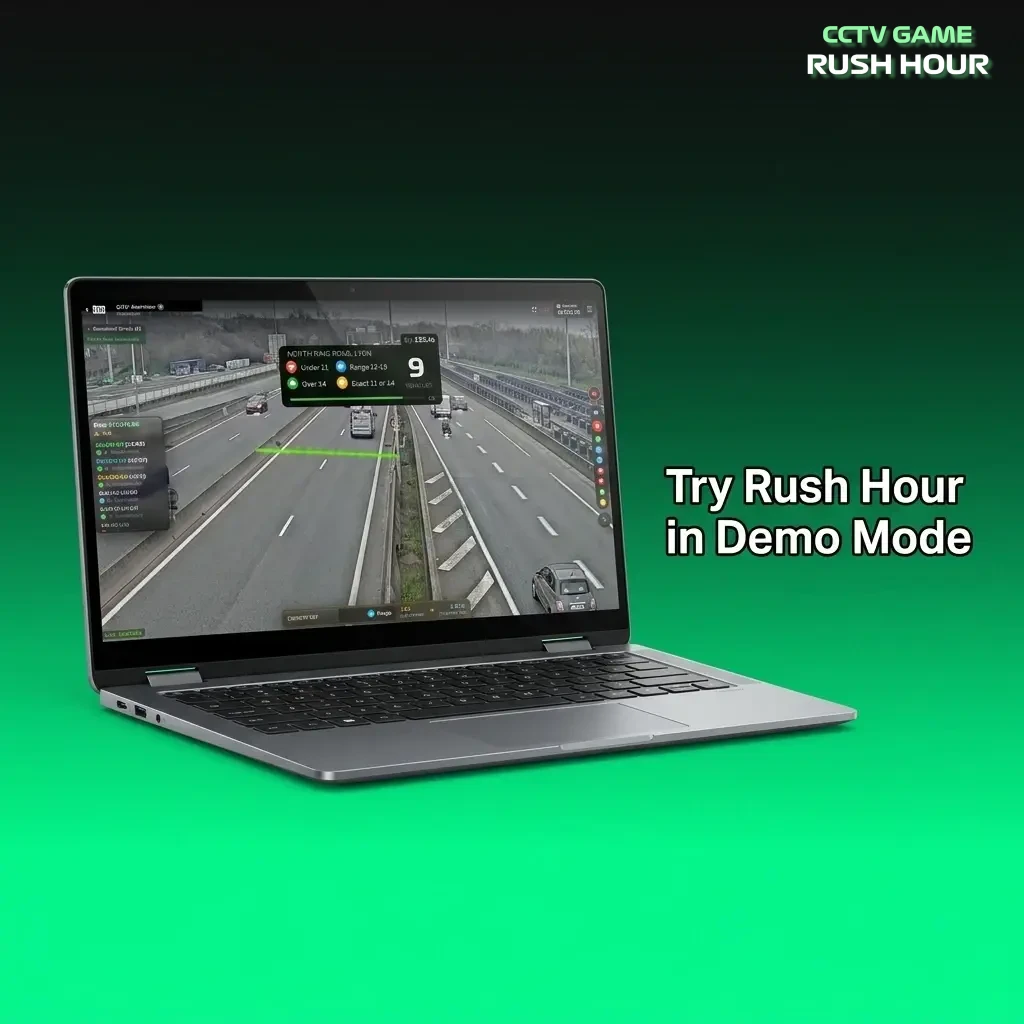 Rush Hour demo mode lets you play with virtual credits, explore features, and practise cashout timing with no financial risk